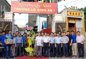 PTSC M&C COMPANY'S UNION ORGANIZED TO ATTEND THE NATIONAL ANNIVERSARY CEREMONY OF HUNG VUONG'S COUNTRY AT HUNG VUONG TEMPLE, VUNG TAU CITY